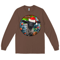 Chestnut christmas suffolk baby sheep ornament Long Sleeve Tee - LillyAllenDesigns