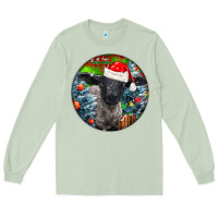 Matcha christmas suffolk baby sheep ornament Long Sleeve Tee - LillyAllenDesigns