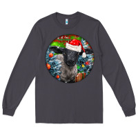 Smoke christmas suffolk baby sheep ornament Long Sleeve Tee - LillyAllenDesigns