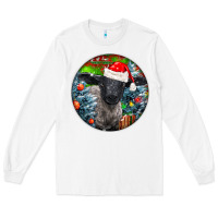 White christmas suffolk baby sheep ornament Long Sleeve Tee - LillyAllenDesigns