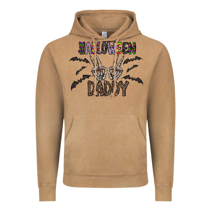 Halloween Daddy Vintage Hoodie by CowhideDigitalArt | Teevron
