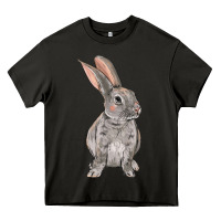 Asphalt Easter bunny Heavy Core Tee - OliviaCreatesArt