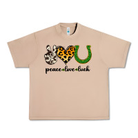 Burro Peace Love Luck Urban Heavy Tee - Jasminsmagicworld