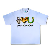 Grape Ice Peace Love Luck Urban Heavy Tee - Jasminsmagicworld
