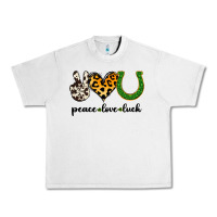 Lunar Rock Peace Love Luck Urban Heavy Tee - Jasminsmagicworld