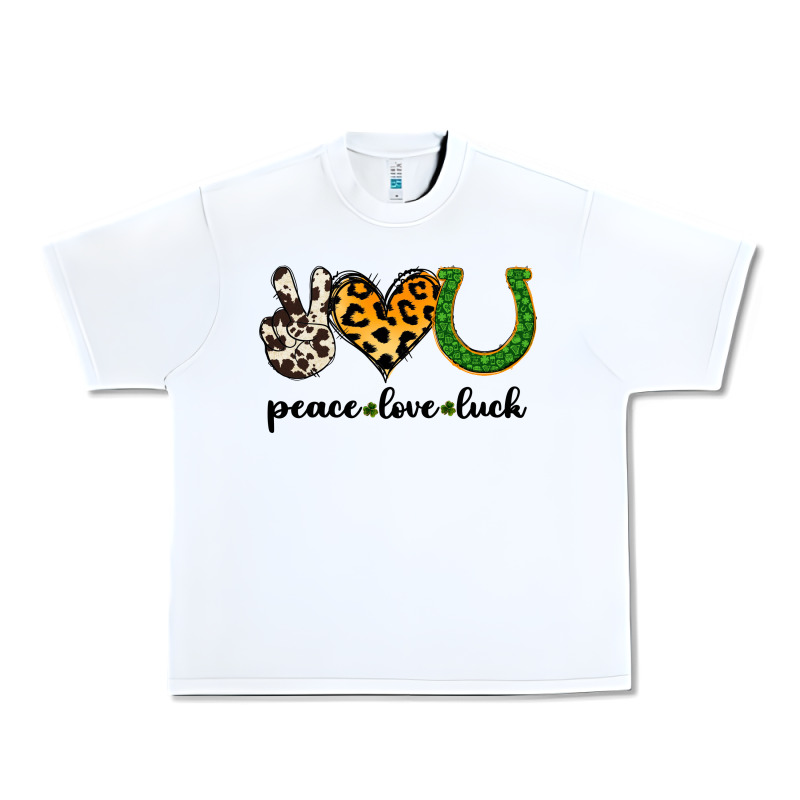 Peace Love Luck Urban Heavy Tee by Jasminsmagicworld | Teevron