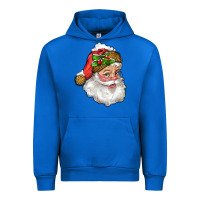 Cobalt santa with snow Urban Hoodie - RanaPortraitStore