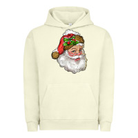 Pigment Pistachio santa with snow Urban Hoodie - RanaPortraitStore