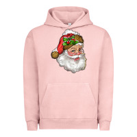 Pigment Salmon santa with snow Urban Hoodie - RanaPortraitStore