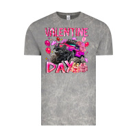 Cloud Rock Valentine Day Vintage Tee - CowhideDigitalArt