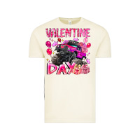 Vintage Arctic Valentine Day Vintage Tee - CowhideDigitalArt
