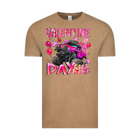 Vintage Coffee Valentine Day Vintage Tee - CowhideDigitalArt