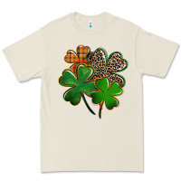 Bone leopard shamrock Premium Tee - FaDigitalArtStudio