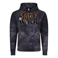 Cloud Black salty witch Vintage Hoodie - CowhideDigitalArt