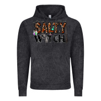 Vintage Black salty witch Vintage Hoodie - CowhideDigitalArt