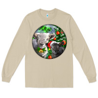 Mushroom christmas southdown baby sheeps Long Sleeve Tee - LillyAllenDesigns