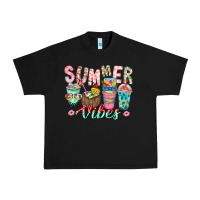 Black Summer Vibes Urban Heavy Tee - CowhideDigitalArt