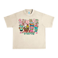 Sandshell Summer Vibes Urban Heavy Tee - CowhideDigitalArt