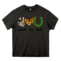 Asphalt Peace Love Luck Heavy Core Tee - Jasminsmagicworld