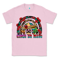 Bubblegum Pink Cinco de mayo rainbow Classic Tee - FaDigitalArtStudio