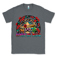 Charcoal Heather Cinco de mayo rainbow Classic Tee - FaDigitalArtStudio