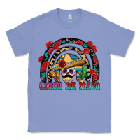 Colony Blue Cinco de mayo rainbow Classic Tee - FaDigitalArtStudio