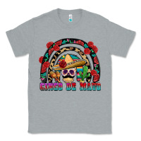 Heather Grey Cinco de mayo rainbow Classic Tee - FaDigitalArtStudio