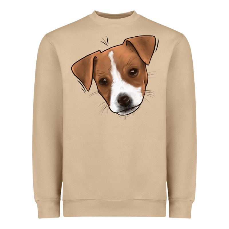 Jack Russel Heavyweight Sweatshirt by Jasminsmagicworld | Teevron