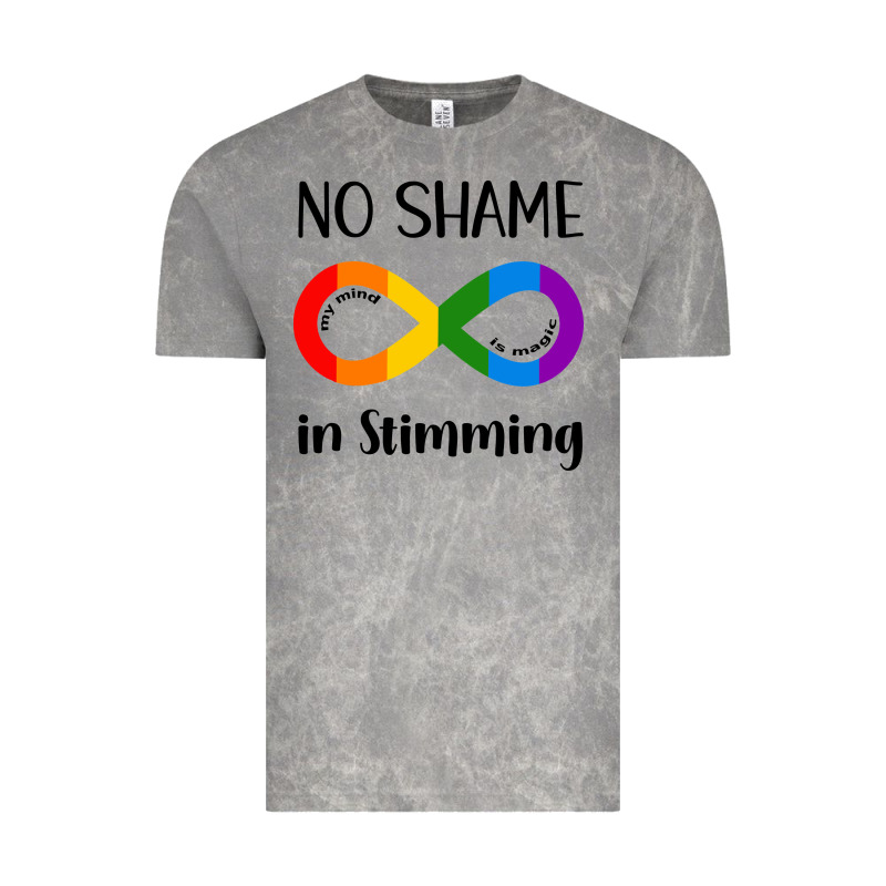 No Shame Stimming Vintage Tee by CowhideDigitalArt | Teevron