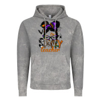 Cloud Rock one spooky teacher Vintage Hoodie - SublimationCraftShop