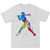 Dove Grey girl's softball Premium Tee - artisFamous