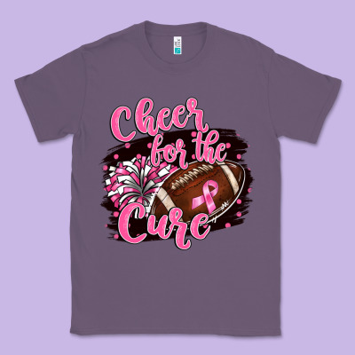 Cheer For The Cure Classic Tee Designed By Barkaloodesign