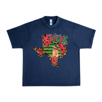 Navy sweet summer time texas Urban Heavy Tee - CowhideDigitalArt