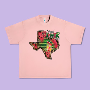 Sweet Summer Time Texas Urban Heavy Tee Designed By Cowhidedigitalart