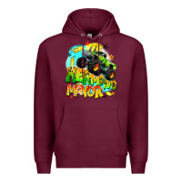 Burgundy hermano mayor Premium Hoodie - BarkalooDesign