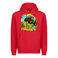 Red hermano mayor Premium Hoodie - BarkalooDesign