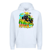 White hermano mayor Premium Hoodie - BarkalooDesign