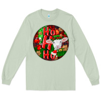 Matcha ho ho ho merino wool baby sheep Long Sleeve Tee - LillyAllenDesigns