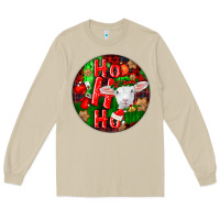 Mushroom ho ho ho merino wool baby sheep Long Sleeve Tee - LillyAllenDesigns