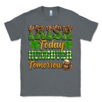 Charcoal Heather St. Patrick's Irish today hungover tomorrow Classic Tee - OliviaCreatesArt