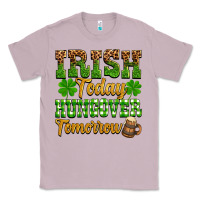 Lilac St. Patrick's Irish today hungover tomorrow Classic Tee - OliviaCreatesArt