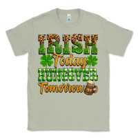 Matcha St. Patrick's Irish today hungover tomorrow Classic Tee - OliviaCreatesArt