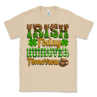 Mushroom St. Patrick's Irish today hungover tomorrow Classic Tee - OliviaCreatesArt