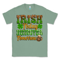 Sage St. Patrick's Irish today hungover tomorrow Classic Tee - OliviaCreatesArt