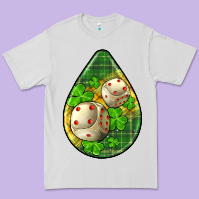 St.patrick's Teardrop Earrings Premium Tee Designed By Fadigitalartstudio