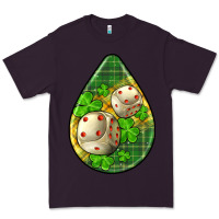 Plum st.patrick's teardrop earrings Premium Tee - FaDigitalArtStudio