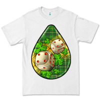 White st.patrick's teardrop earrings Premium Tee - FaDigitalArtStudio