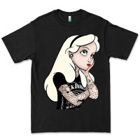 Black alice in wonderland Premium Tee - artisFamous