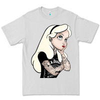 Dove Grey alice in wonderland Premium Tee - artisFamous