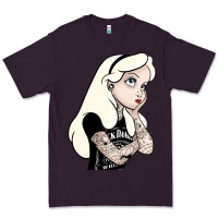 Plum alice in wonderland Premium Tee - artisFamous